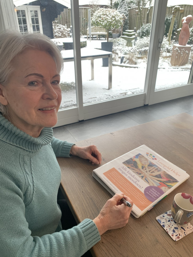 Hermien Platvoet, vrijwilliger Stichting Leergeld